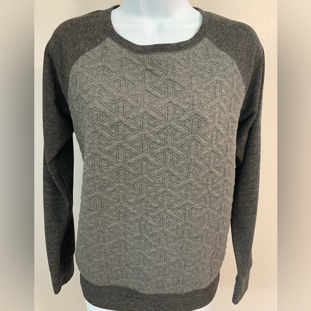 ya Los Angeles Quilted Crew Neck